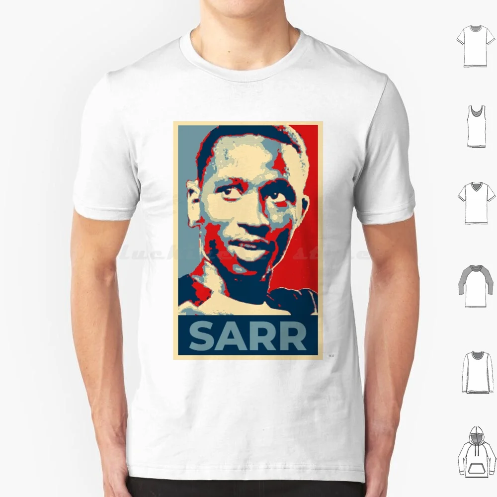 Sarr-Hope T Shirt Men Women Kids 6Xl Pape Matar Sarr Spurs Coys Football Soccer Epl Premiership Hope Obama Shepherd Fairey Pop