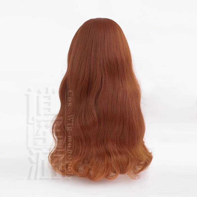 الهوية الخامس فتاة صغيرة Eurydice شعر مستعار تأثيري محاكاة فروة الرأس التدرج مجعد الشعر هدية الهالوين #3