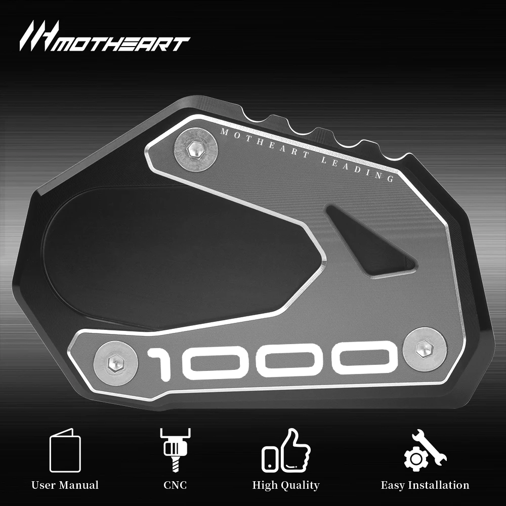 

Motorcycle Kickstand Base Pad For 1000GT/1000GT+ 2024-2025 Outdoor Parking Soft Ground Anti Dumping Accessories