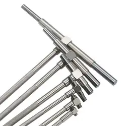 1 Set/6pcs  Inner Diameter Measuring Tool, Adjustable Telescopic  8 mm Internal Measurement Bore Engineers Kit