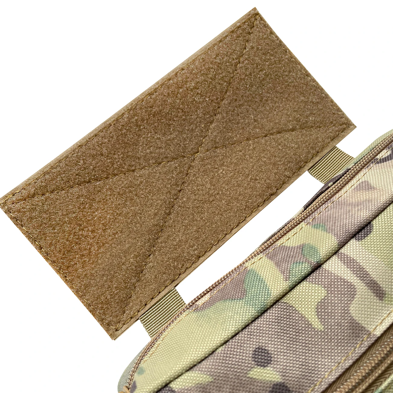 Camouflage Utility Pouch Multi‑compartment Organizer Bag for Backpack Vest Attachment Outdoor Storage Waist Accessories Bag