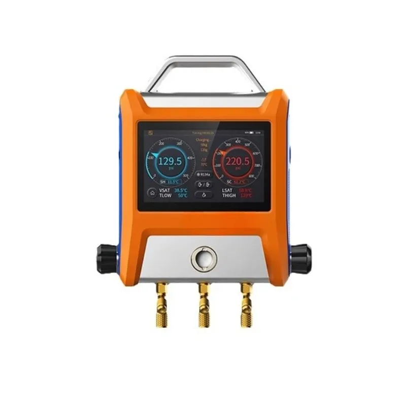 

Automotive Air Conditioning System Intelligent Manifold Instrument Electronic Manifold Instrument Fluorine Pressure Gauge