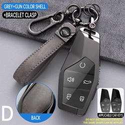 Car Key Case Bag For MG ONE 2022 2023 2024 Keyless Entry Smart Remote Key Protection Shell