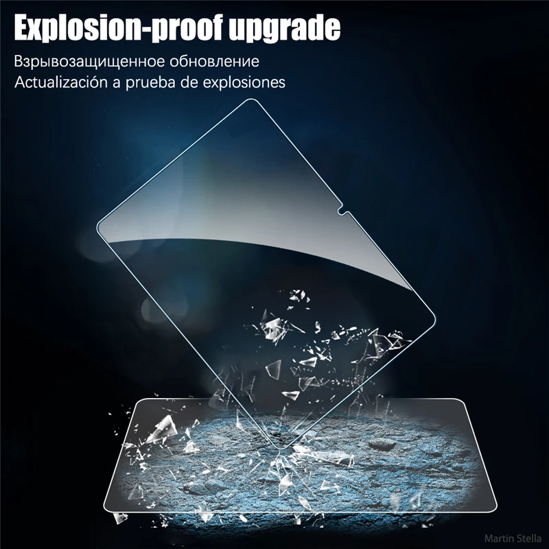 2 piezas protector de pantalla de vidrio templado para Samsung Galaxy Tab S11 Ultra S10 Fe Plus Tab S10 Lite A11 Plus A9 A11+ A9+ 4