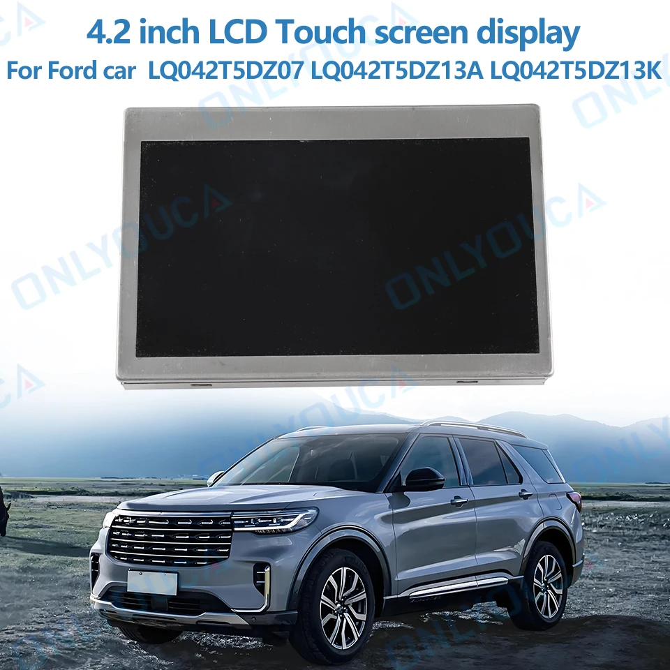 4.2 Inch LCD Touch Screen Display for Ford Car LQ042T5DZ07  LQ042T5DZ13A LQ42TSDZ13K Car Electronic Accessories