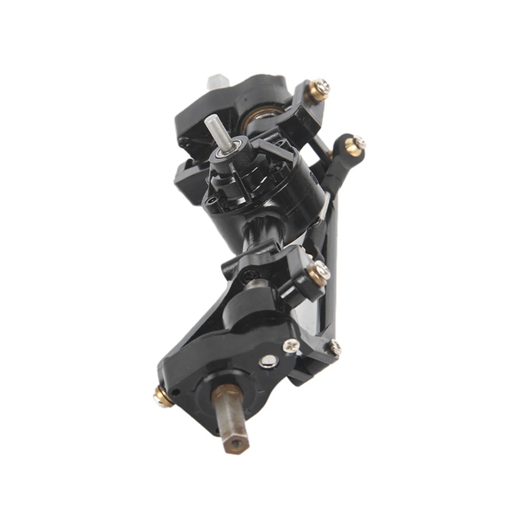 AS96-4Pcs Front And Rear Portal Axle With Metal Drive Shaft For WPL C14 C24 C24-1 C34 C44 B14 B24 1/16 RC Car Upgrade Parts
