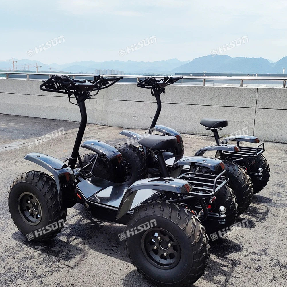 2024 نوع جديد تصميم رخيصة نوع HD4 جميع الكهربائية الثقيلة 4x4 على الطرق الوعرة فائدة مركبة أربع عجلات سكوتر 6000 واط