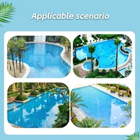 Automatic Robotic Pool Cleaner Cordless Robotic Pool Vacuum for In Ground Flat Pools Automatic Home Appliance Swimming Pool 6