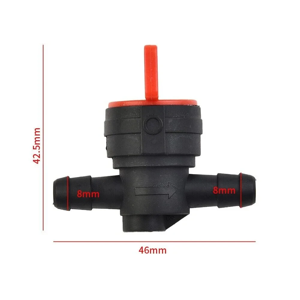 1pcs/5pcs In-Line Petrol On-Off Fuel Tap Switch Valve For Motorcycle Bike ATV Fuel Faucet Switch Car Replacement Accessories ﻿