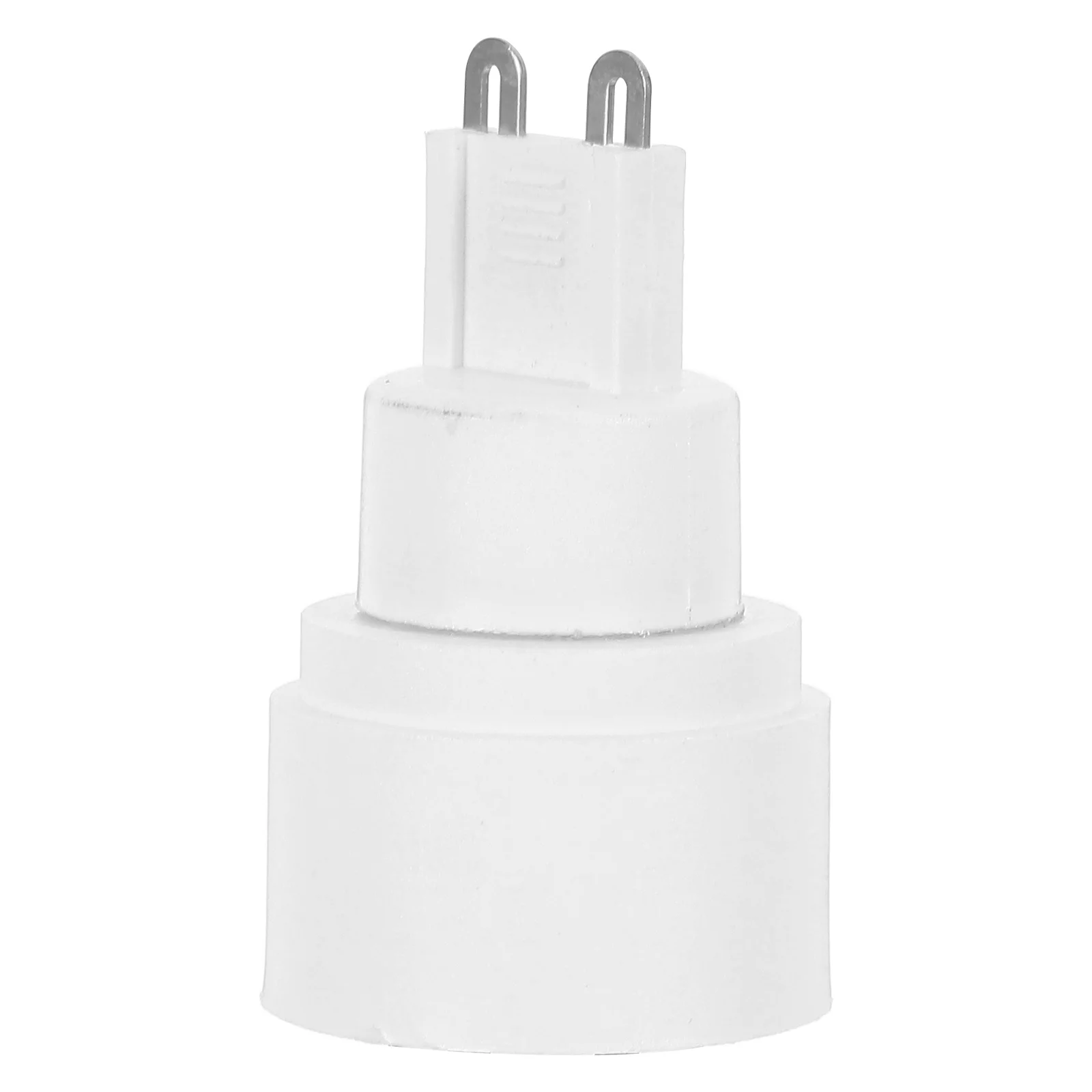 to E14 Ceramic Lampholder Converter LED Bulb Socket Adapter Flame Retardant PBT Base Wide Compatibility Heat Resistant