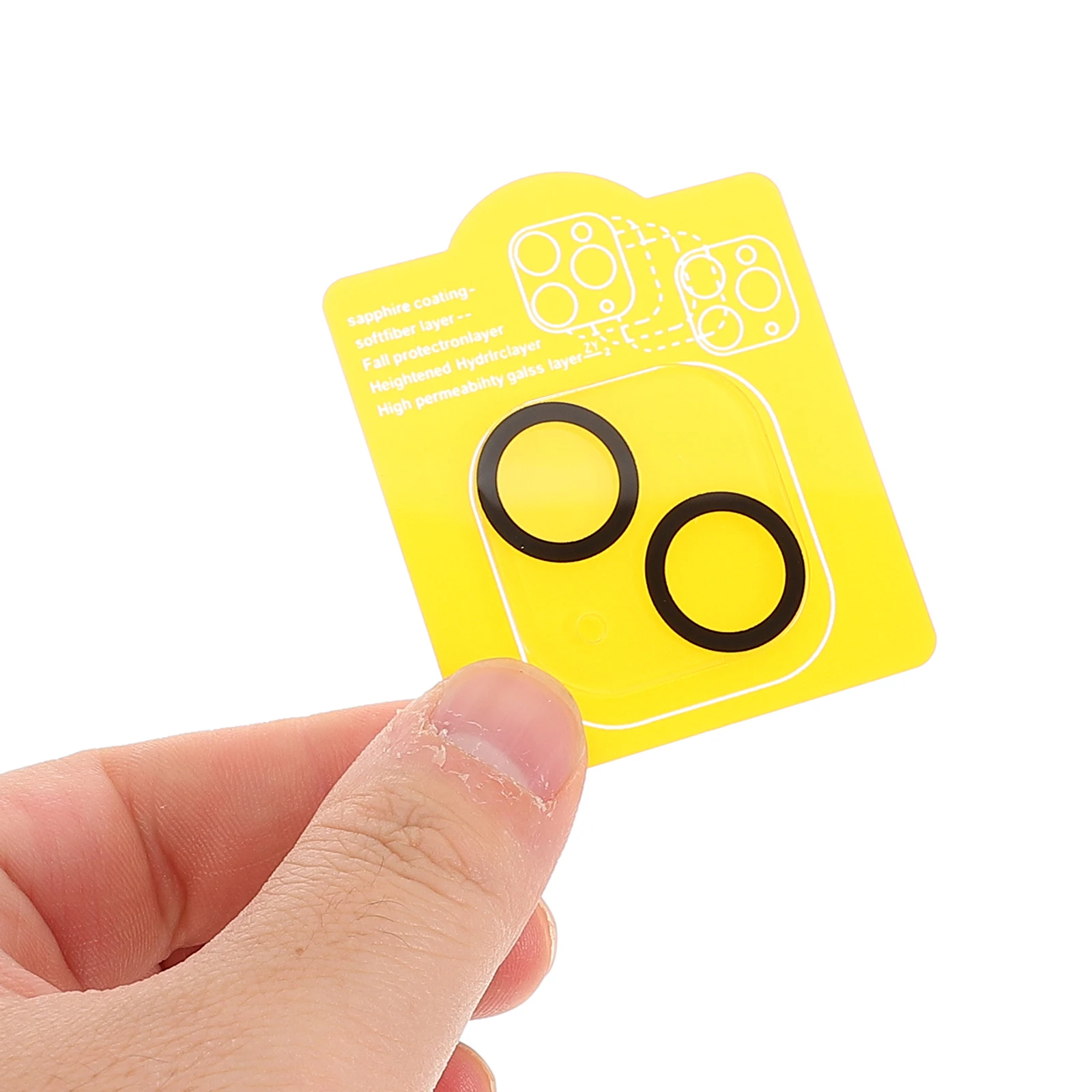 

2 set Cellphone Screen Protector for 13 Mini Tempered Glass Camera Lens Cover Phone Film High Definition
