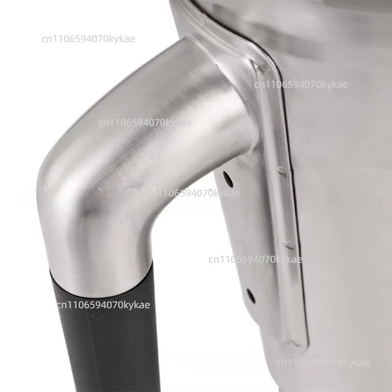 48Oz Stainless Steel Mixing Cup Set With Lid & Cross Blade Base, Blender Replacement Container Compatible with Commercial Mixer