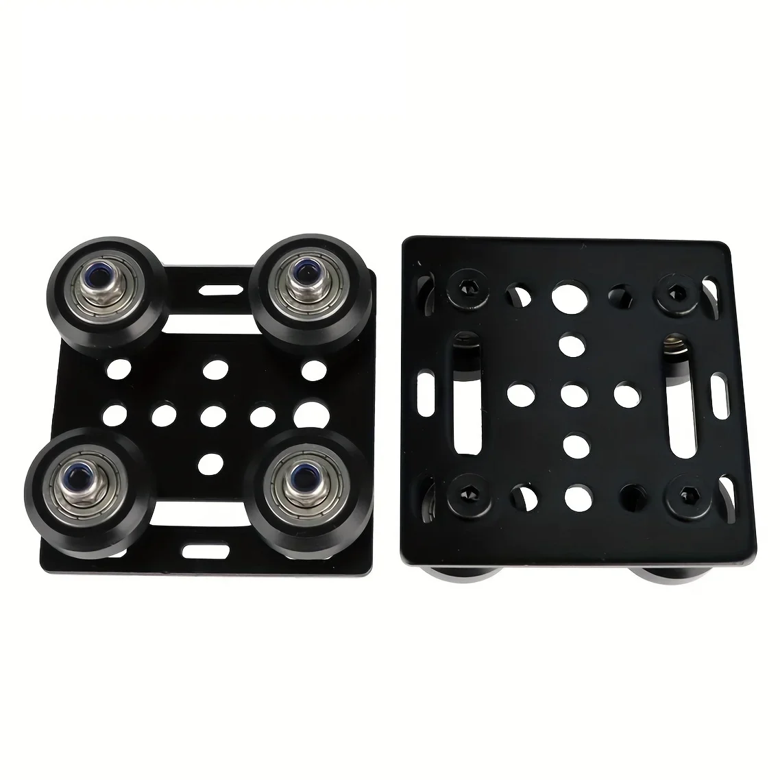 3D Printer Part Openbuild V Gantry Plat Set Special Slide Plate Pulley for 3D Printer 2020 V-slot Aluminum Profiles Wheels