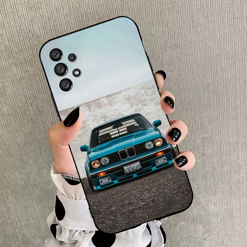 Car for B- Bmwes-S E30  Phone Case For Samsung Galaxy A20,A21s,A22,A31,A32,A52,A53,A72,73,A80,A91 Soft Black Cover