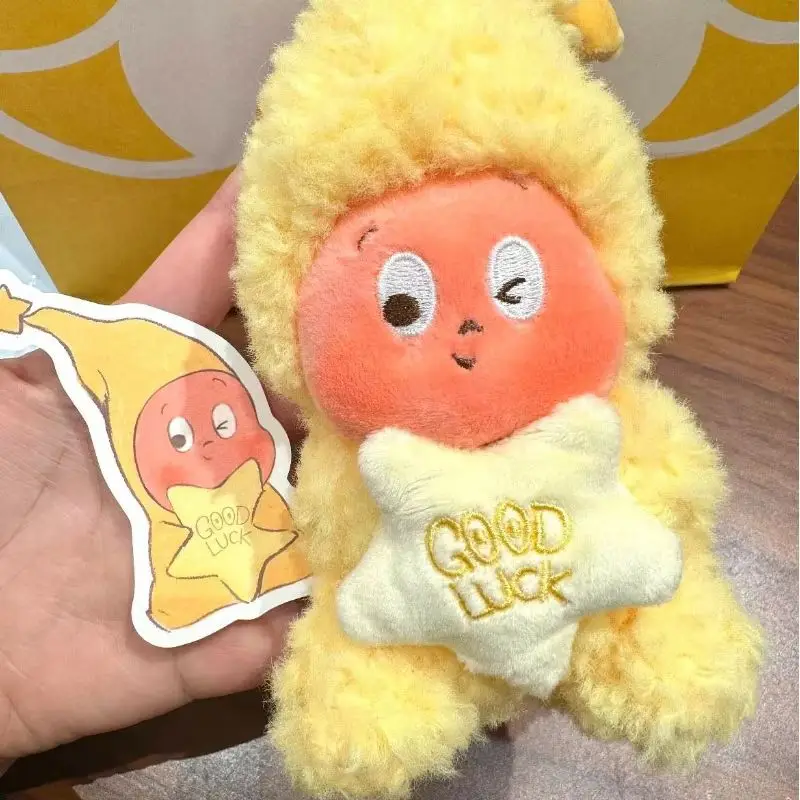 

Pop Mart Genuine We Are Twinkle Twinkle Plush Series Blind Box Kawaii Pendant Doll for Desktop Decor Boys Mystery Gift Toy