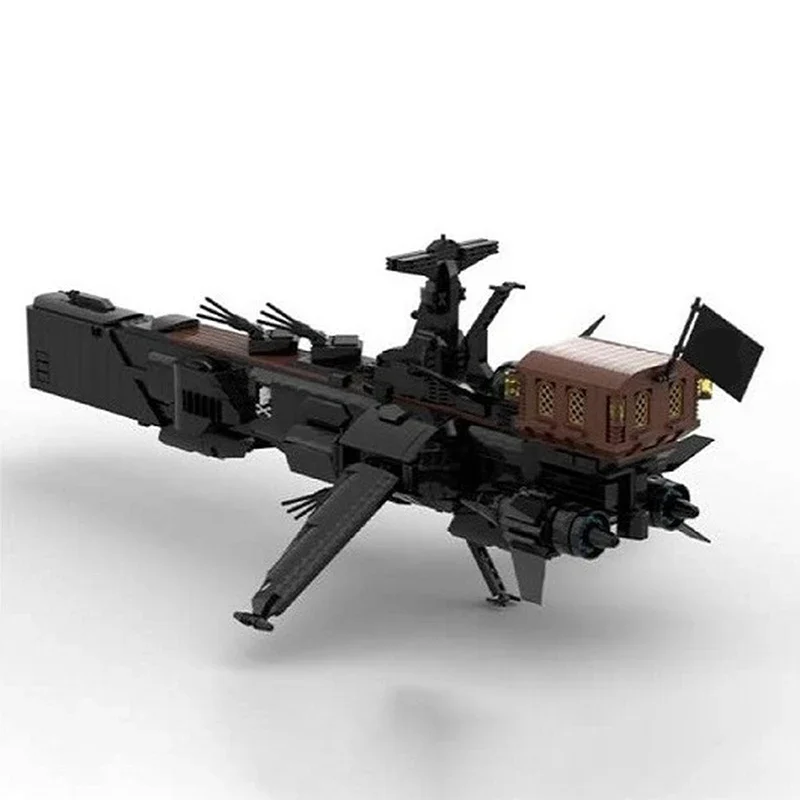 2298 Piezas MOC Albator Arcadia, Bloques de Construcción Modulares, Modelo de Nave Espacial DIY, Nave Espacial de Ciencia Ficción, Juguete Creativo de Ensamblaje, Regalo para Niños