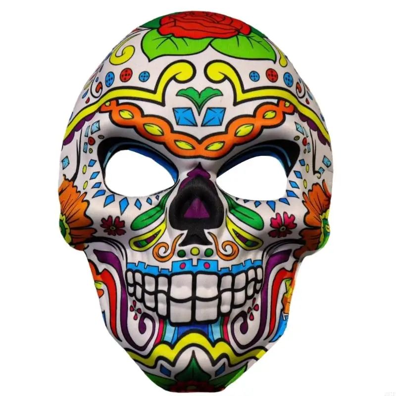 

Новинка 2025 года, маска для лица со скелетом для тематического мероприятия, креативный реквизит для фотосъемки, детальный на