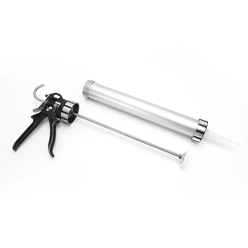 Aluminum alloy manual glue pressing gun labor-saving rotating automatic glue breaking gun multi-purpose sealed seam