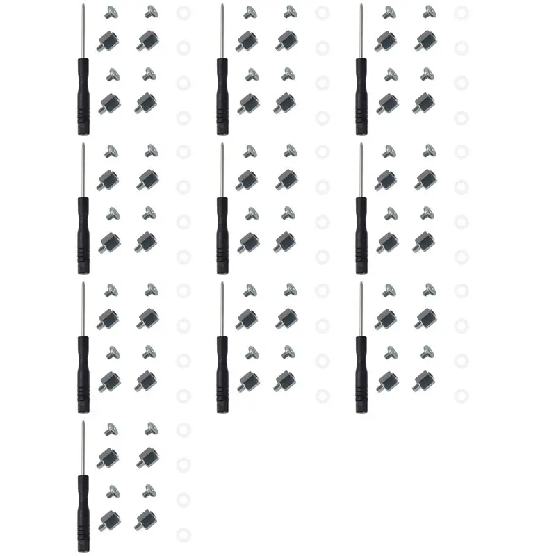 

Комплект винтов FEDI-10Set для M.2 SSD: крепеж для NGFF/NVMe SSD, винты M.2 NGFF/NVMe, шестигранные гайки