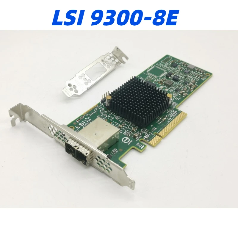 

LSi SAS 9300-8E 9400-8E SAS3408 SAS3008 12G External HBA Pass-Through Card
