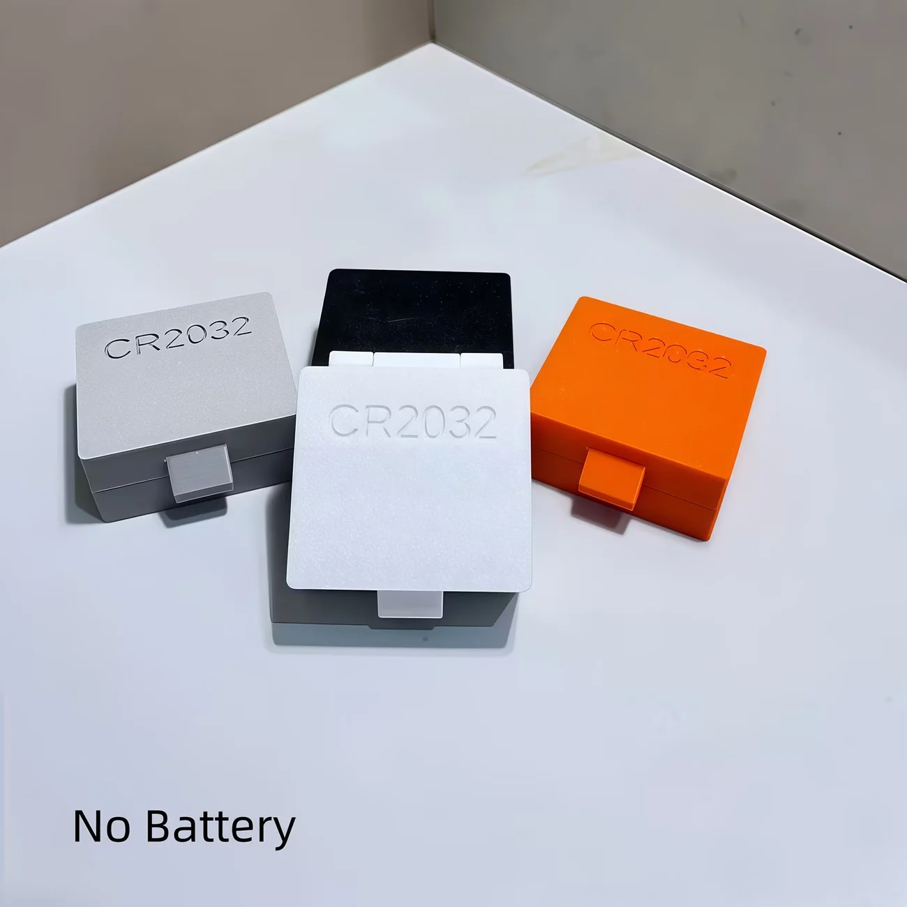 CR2032 Button Battery Storage Box - Mini Size Saves Space, Dustproof and Moisture-proof Household Battery Storage Organizer