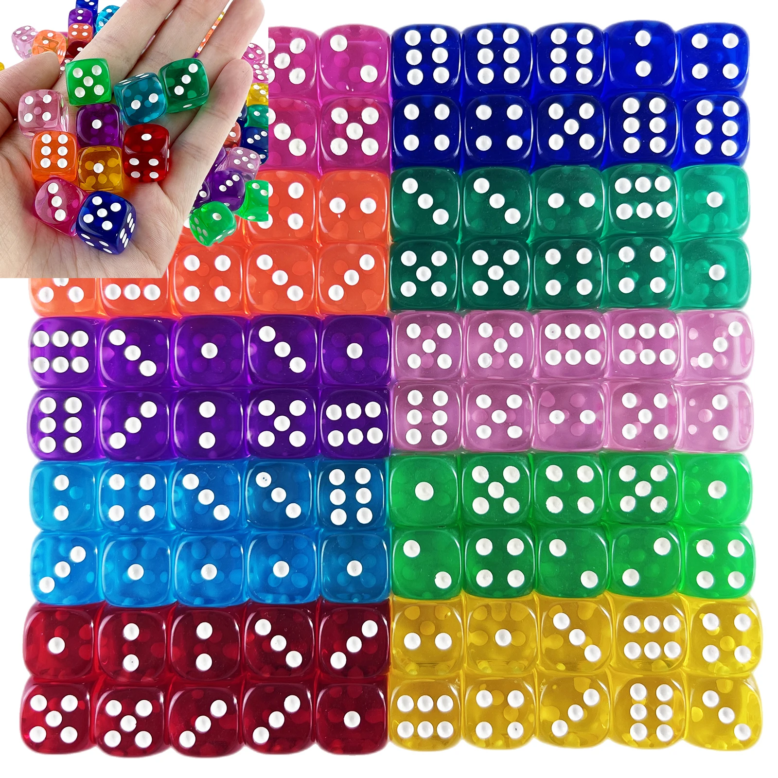 10PCS 14Mm Transluc… - image