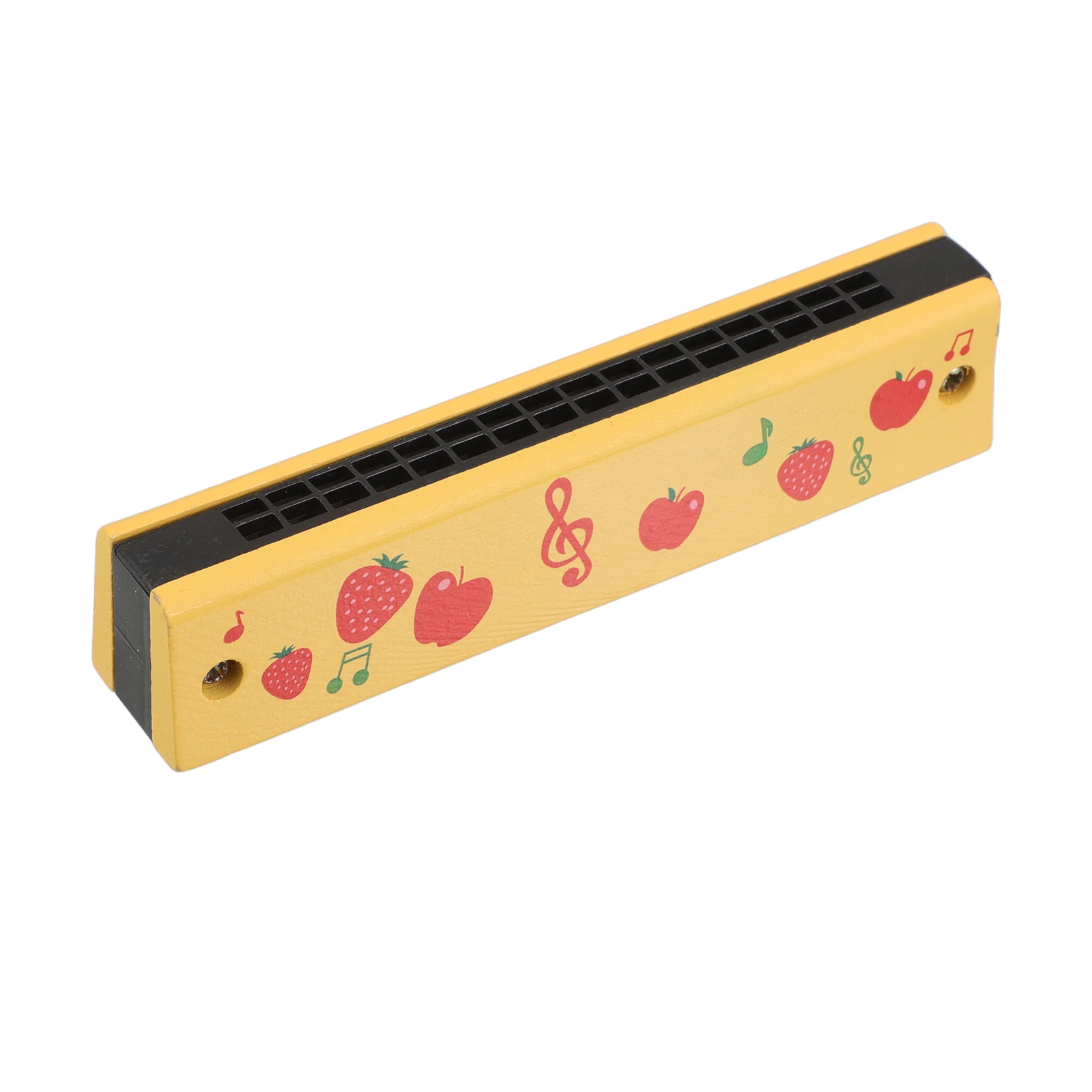 

Harmonica Beginner Gifts s Party Favor Wooden for Dummies Yellow Toddler