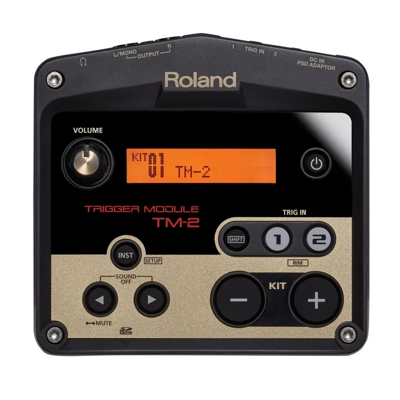 Modulo compatto TM-2 con versatilità di percussioni rock, metallo e musica elettronica