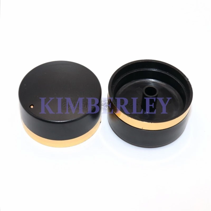 2 Piece 44*21.5MM Plastic Large Knob Cap Potentiometer Knob Cap 6MM Plum Shaft Power Amplifier Volume Adjustment Cap