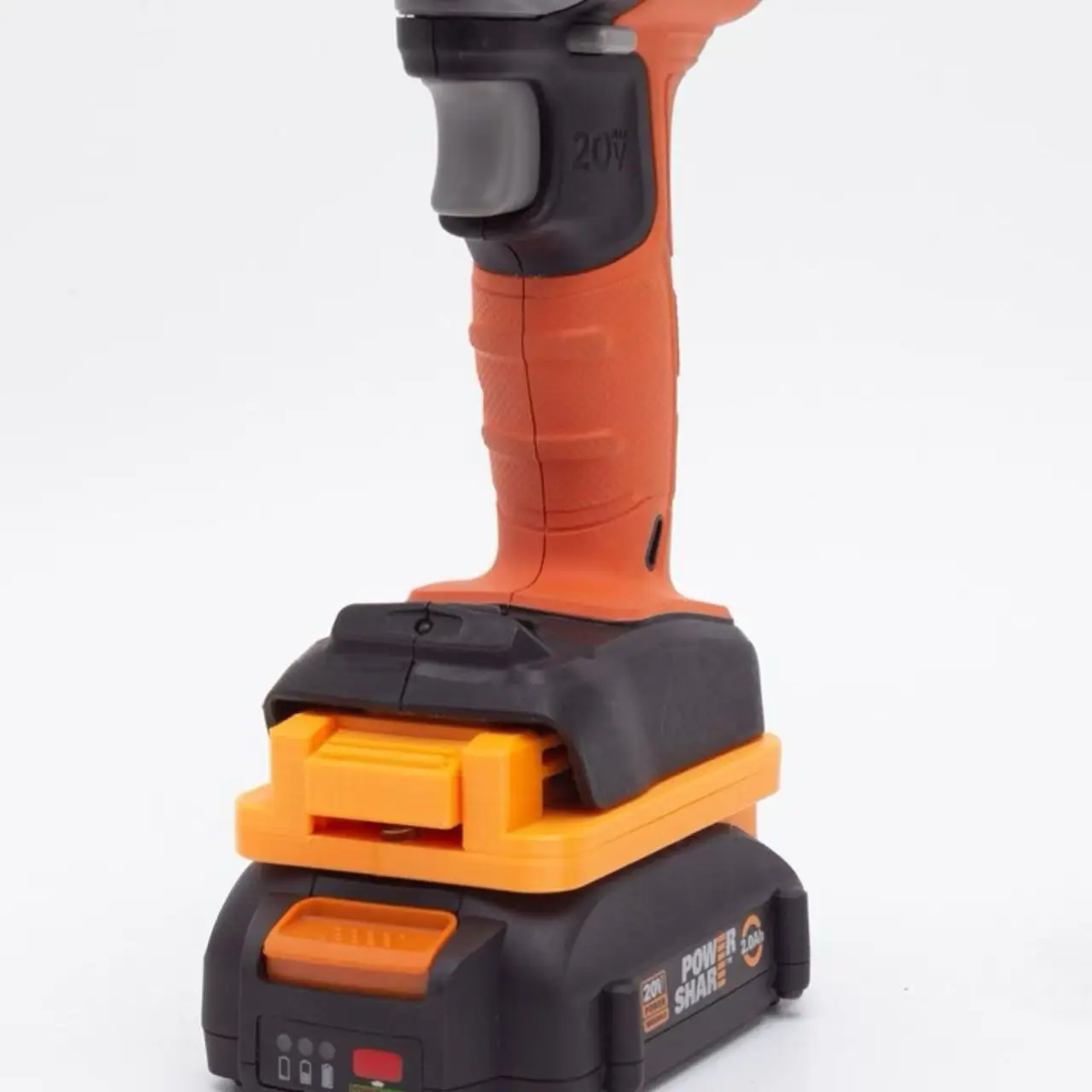 for Worx 6pin 20v Battery To BLACK+DECKER/Porter Cable /Stanley 20V Power Tool Converter