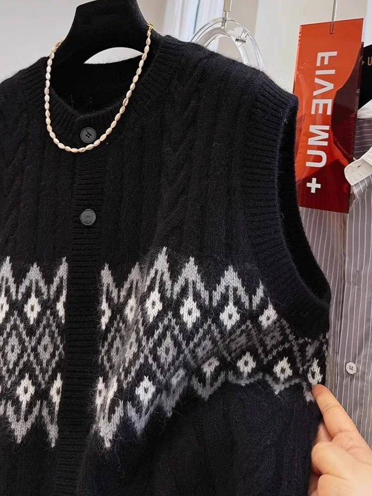 เสื้อคาร์ดิแกนถักแบบเปิดกระดุมเดี่ยวทรงสลิมฟิต สไตล์เกาหลี สีสันทันสมัยสำหรับผู้หญิง