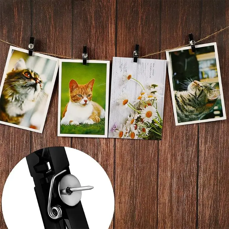 Q5WA 20pcs/Pack Clip Pushpin Set для отображения плаката с фотографией документа