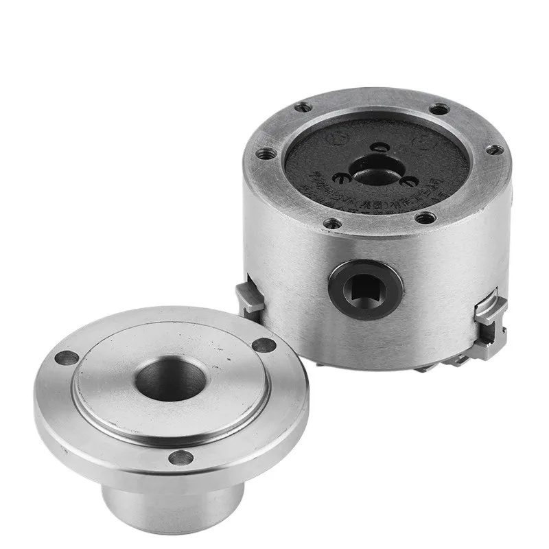 For Chuck Motor Shaft Flange Transition Disk Adapter Carbon Steel High Precision