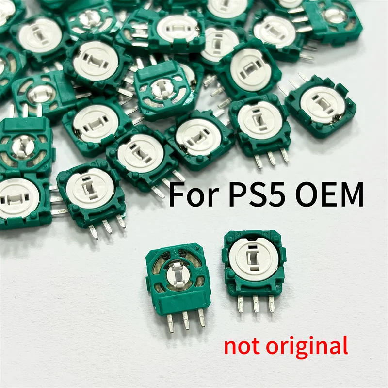 

500pcs for PS5 Game Controller High Quality OEM 3D Analog Stick Button Sensor Light Part Micro Mini Switch Axis Potentiometer