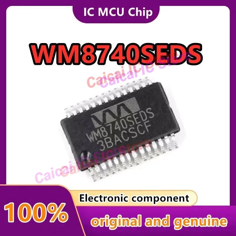 30-5PCS WM8740SEDS WM8740 WM 8740SEDS 8740 SSOP28 In Stock IC MCU