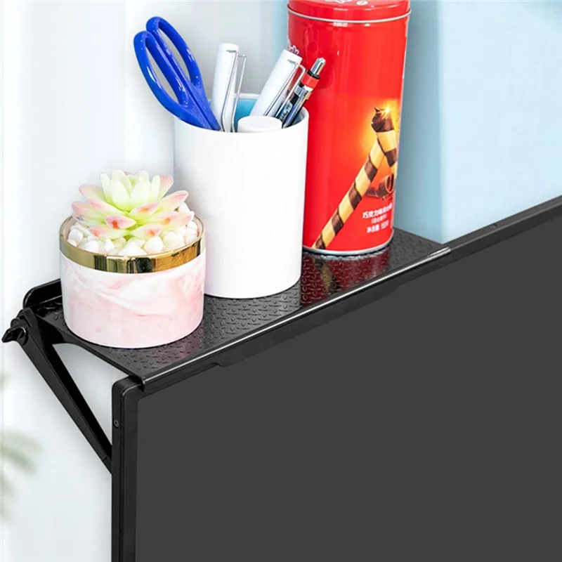 ABZZ-Wifi Router Shelf TV Top Adjustable Router Storage Rack Bracket Computer Player Stand Organizer Holder Storage Rack