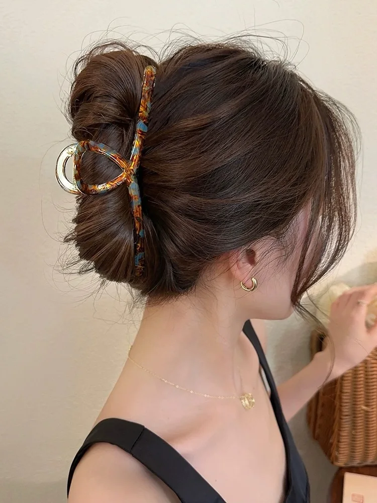 Metall-Haarspangen für Damen, geeignet für Dutt oder Freizeitkleidung, langlebiger und modischer Haarschmuck für den täglichen Gebrauch – Detail 4