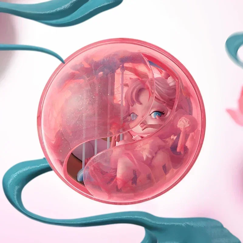 

POP MART Skulpanda Cute Anime Action Figure the Mirage Series Desktop Model Doll Home Decor Ornament Collectible Gift for Girls