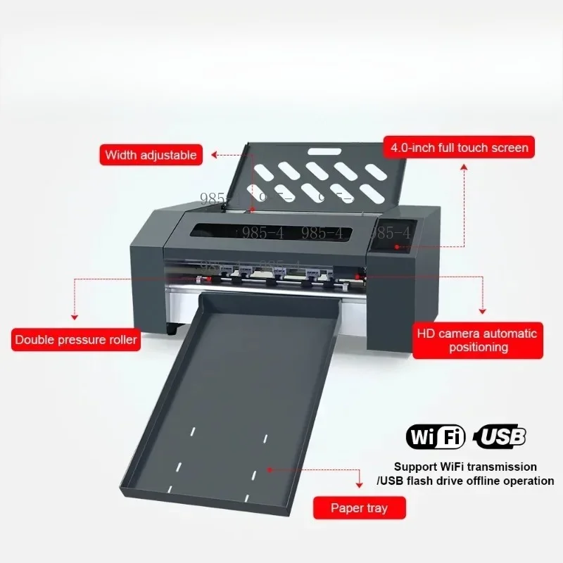 Digital Die Cutting Machine Automatic Sheet Label Cutter For Half Cut Sticker Label Cutting