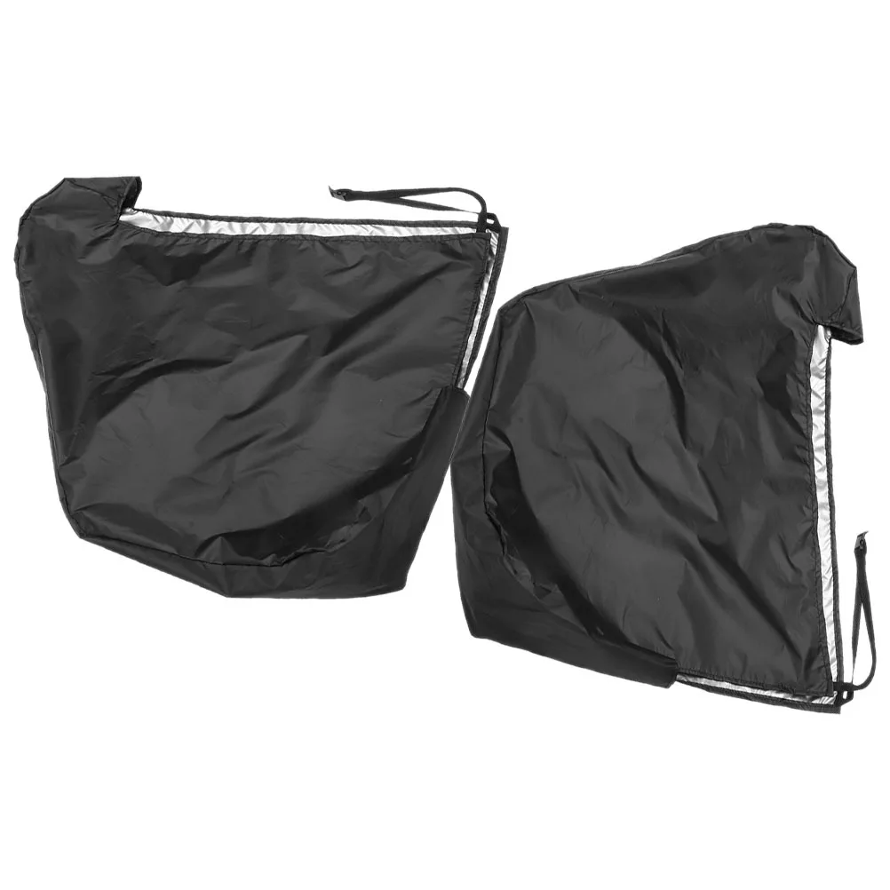 

2Pcs Trailer Hitch Cover Heavy Duty Weatherproof for Rv Caravan Motorhome Tongue Jack Protector Secure Fit Hitch Accessories