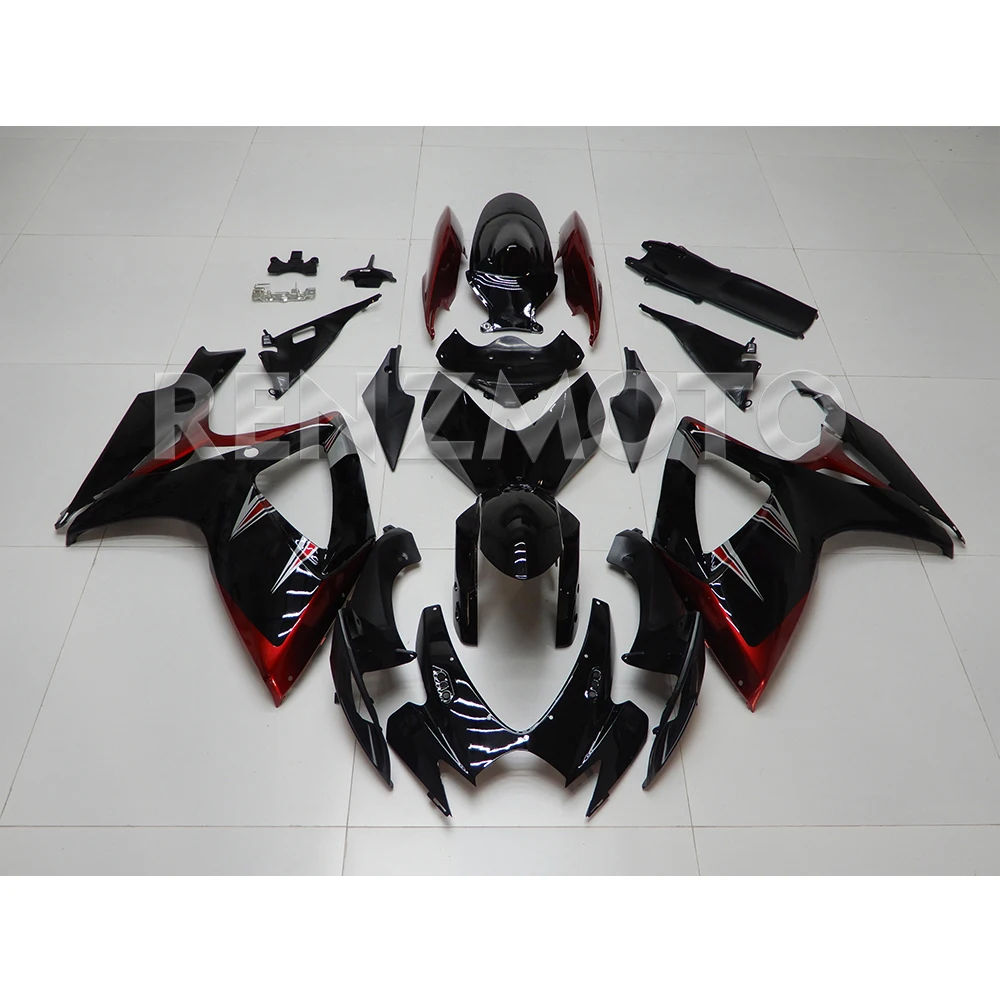 Motorcycle Fairing Set In Stock For SUZUKI GSXR 600 750 2006-2007 Body Kit Plastic Guard Plate Shell Injection GSXR-750 06-07