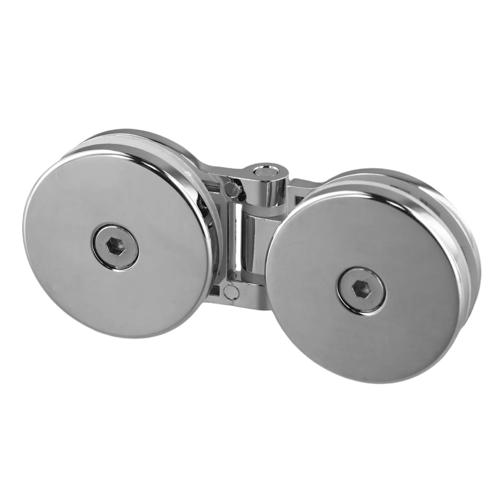 For Bathroom 180 Degree Hinge Bathroom Glass Accessories Bathroom Easy Installation Secure Hold Single Side Hinge