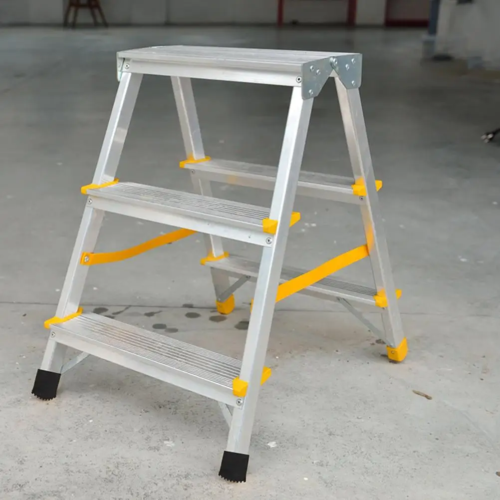 4 قطعة المضادة للانزلاق مربع القدم يغطي ل سلم 5x2 5 سنتيمتر المطاط استبدال عدم الانزلاق طوي التسوية قدم الطابق حامي #3