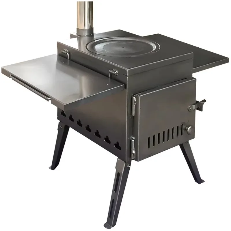 Wood Stove Steel Mini Foldable Camping Tent Wood Burning Stove Other Camping