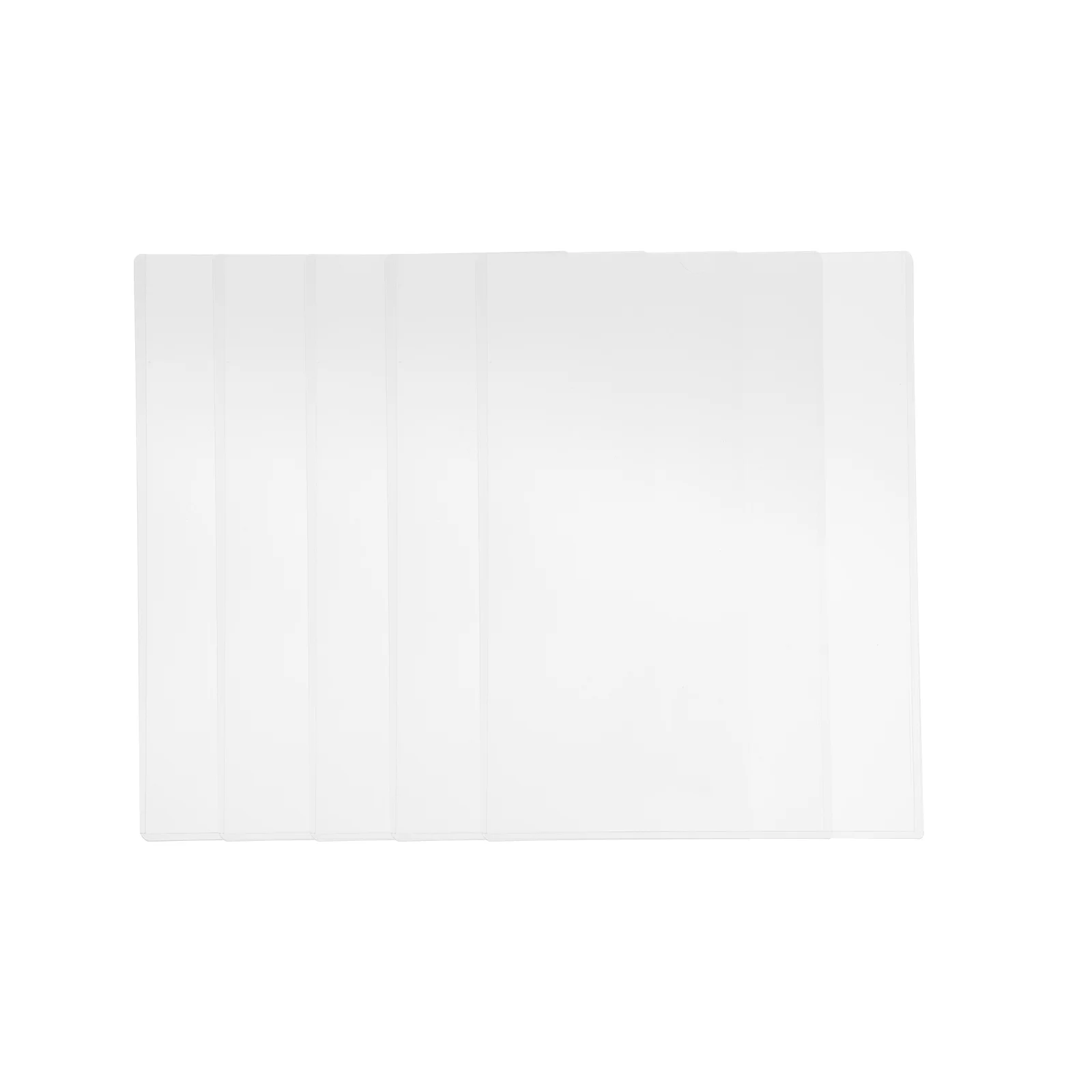 5Pcs Business License Protective Covers PVC Document Covers Multi-Functional File Protection for Certificates