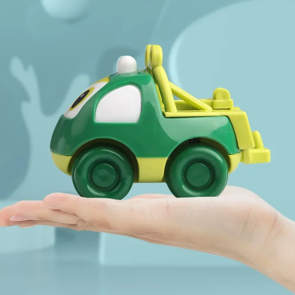 Cute Cartoon Car Toys Engineering Construction Mixer Dump Truck Inertial Model Birthday Gifts for Kids juguetes niños 2 años