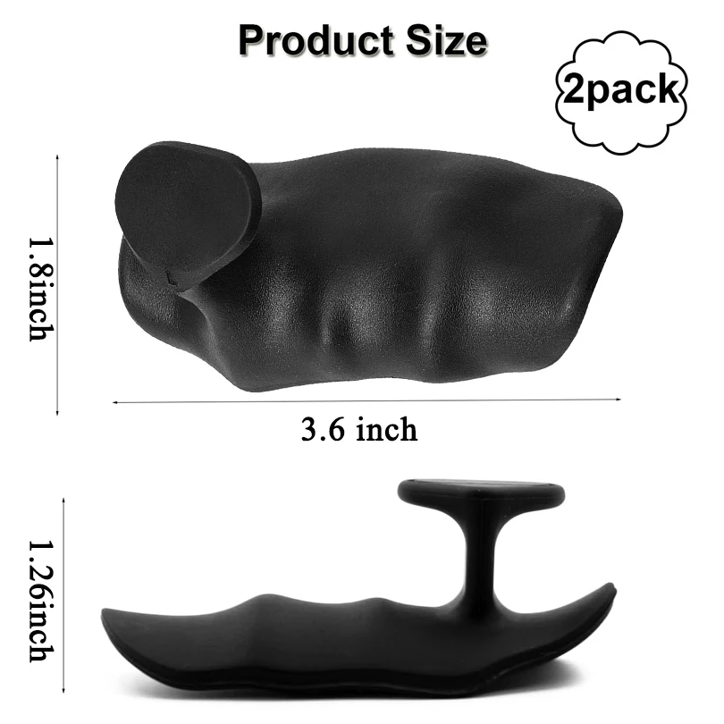 1Pair Finger Trainer Gymnastics Grip Fitness Hand Grip Strength Trainer Gym Pull Grip Cross Training Palm Grip Handle Protection - Image 6