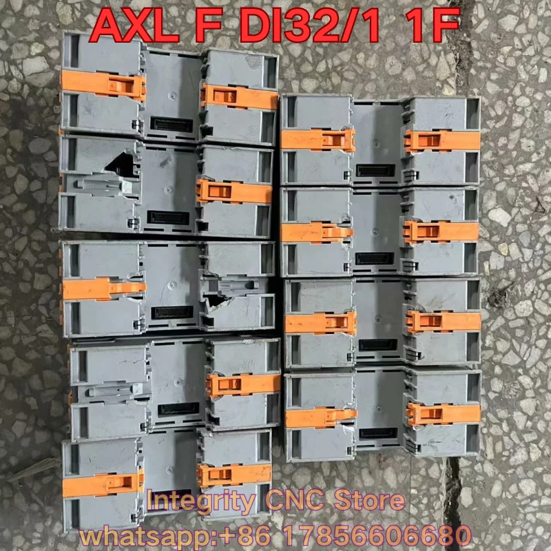 Second-hand AXL F DO32/1 1F 2688051 AXL F DI32/1 1F 2688035 PLC module functional test is normal