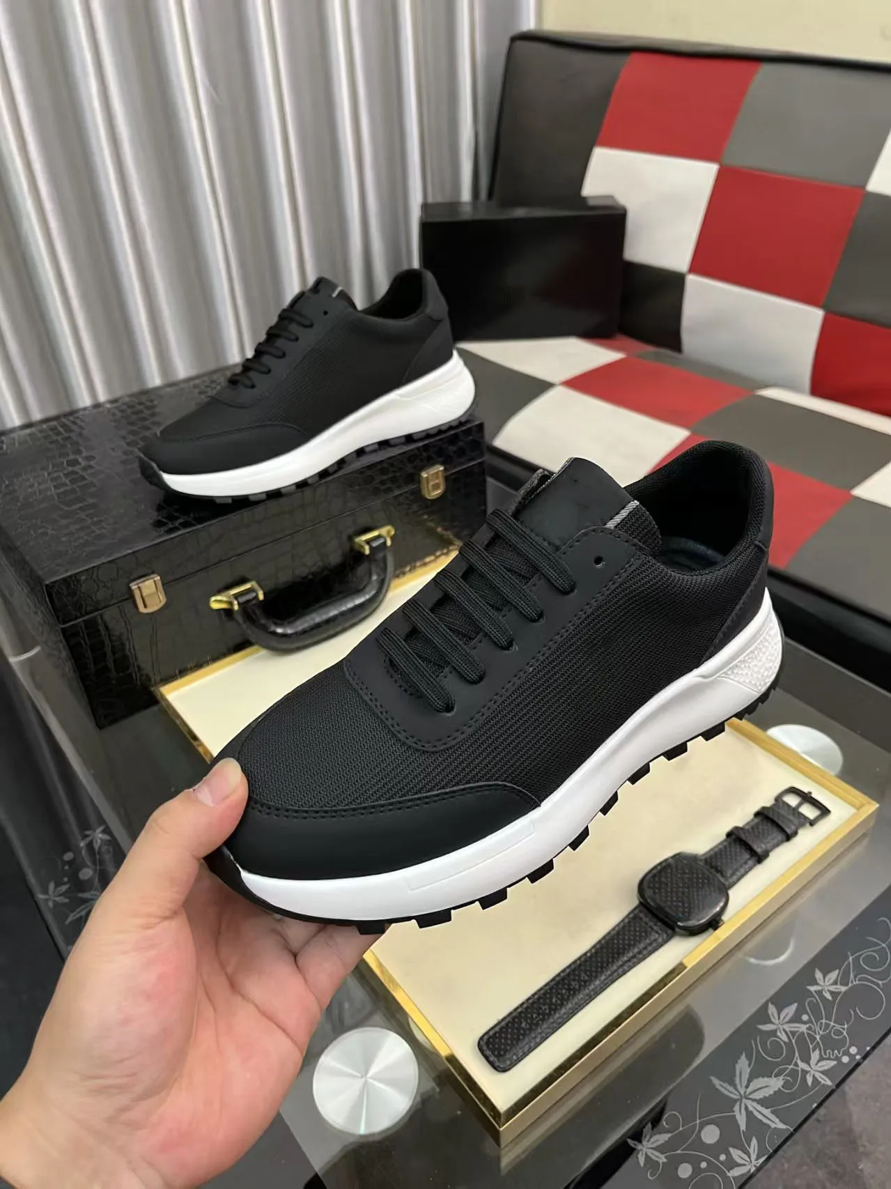 

Summer Mesh Men Shoes Lightweight Sneakers Men Fashion Casual Walking Shoes Breathable Mens Hiking Shoes 2025 Fashion Shoes 4