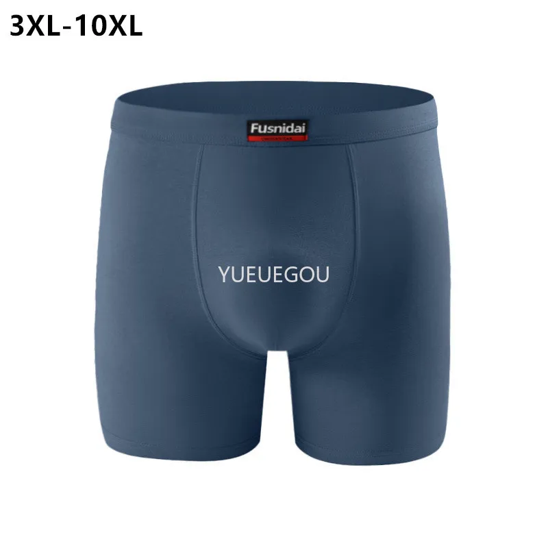 Männer Baumwolle Boxershorts Plus Größe 10XL 150KG 8XL 9XL Männliche Höschen Unterhose Hohe Taille Sport Verlängert Unterwäsche Boxer